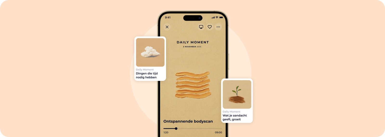 Nieuw in de app: de Daily Moment